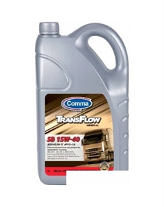 Моторное масло TransFlow SD 15W-40 5л Comma