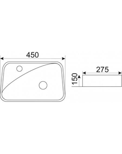 Умывальник 9275R Ceramalux