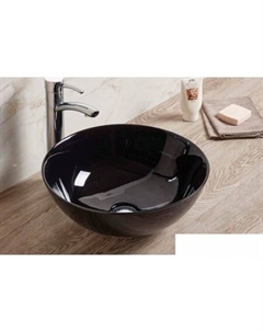 Умывальник 104B (черный глянцевый) Ceramalux