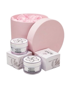 Набор 2 в 1 кремов для лица антивозрастных с регенерирующим эффектом 100 Aomy