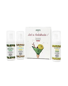 Подарочный набор разогревающих массажных масел LET'S CELEBRATE! 90 Exsens