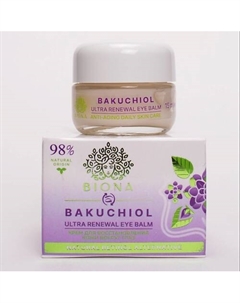 BAKUCHIOL ULTRA RENEVAL EYE BALM Крем для восстановления кожи вокруг глаз 15 Biona
