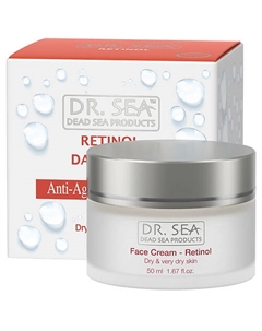 Антивозрастной крем с коллагеном и ретинолом для сухой и обезвоженной кожи 50 Dr. sea