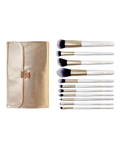 Набор из 11 кистей для макияжа с чехлом для хранения 11 MAKEUP GEEK BRUSH KIT Oh my brush