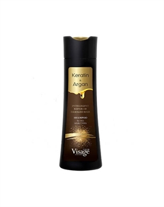 Шампунь Кератин Арган SHAMPOO KERATIN & ARGAN 400 Visage color hair fashion