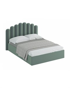 Кровать queen sharlotta зеленый 180x122x217 см Ogogo