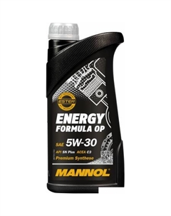 Моторное масло ENERGY FORMULA OP 5W-30 1л Mannol