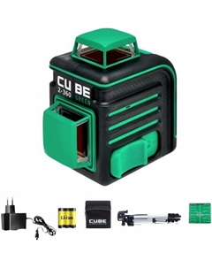 Лазерный нивелир Cube 2-360 Green Professional Edition А00534 Ada instruments