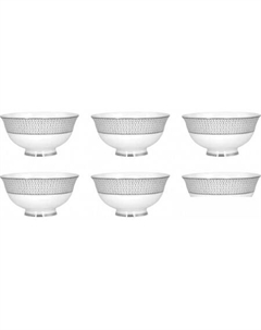 Набор салатников Севилья серебро 145-568 (6шт) Lenardi