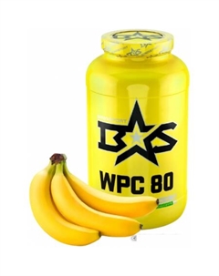 Протеин WPC 80 (1300г, банан) Binasport