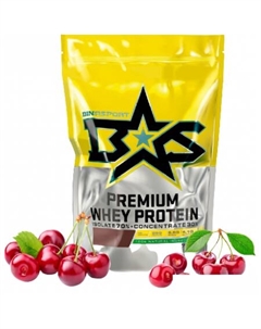 Протеин Premium Whey Protein (750г, вишня) Binasport