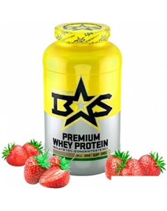 Протеин Premium Whey Protein (1300г, клубника) Binasport