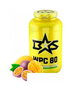 Протеин WPC 80 (1300г, манго/маракуйя) Binasport