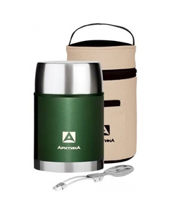 Термос для еды 306-1000А 1л (зеленый) Арктика