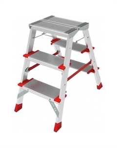 Лестница-стремянка NV 3127 (2x3 ступени) Новая высота