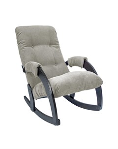 Кресло качалка verona серый 60x87x103 см Комфорт