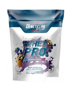Протеин Whey Pro (1000 г, черничный чизкейк) Geneticlab