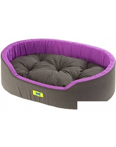 Лежак Dandy 45 (черный/фиолетовый) Ferplast