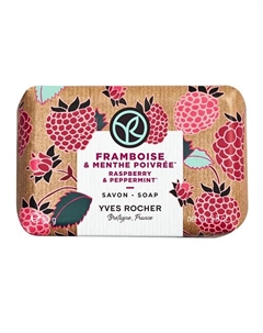 Мыло «МАЛИНА & ПЕРЕЧНАЯ МЯТА»* Yves rocher