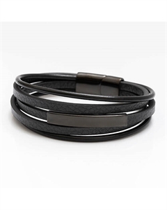 Браслет мужской из кожи Shine & beauty