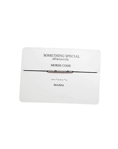 Браслет Морзе "Мама" Something special lifestyle jewelry