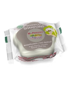 Шампунь твердый Organic Bio против перхоти с белой глиной 85 Ma provence