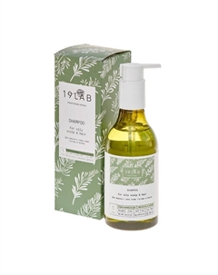Шампунь для жирных волос и кожи головы "Легкость и объем" 250 19lab