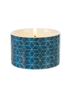 Ароматическая свеча средняя в керамике Ассамский чай и белый кедр 168 Wax lyrical