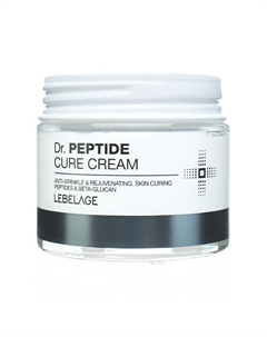 Крем для лица с Пептидами антивозрастной Омолаживающий Dr. Peptide Cure Cream 70 Lebelage
