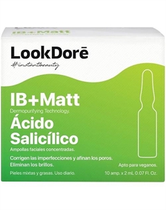 Сыворотка для проблемной кожи IB+MATT ANTI-IMPERFECTIONS SALICYLIC 20 Look dore