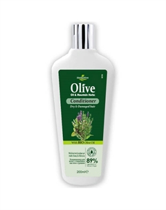 Кондиционер для волос женский натуральный с экстрактами горных трав и маслом оливы 200 Herbolive