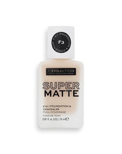 Тональная основа и консилер SUPERMATTE 2 IN 1 Relove revolution
