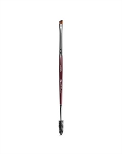 Кисть sa06lb наклонная из синтетики и щеточка для бровей Roubloff