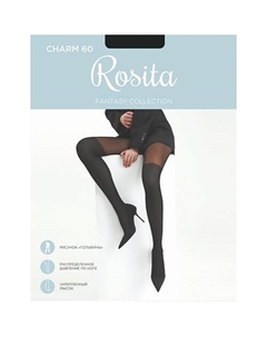 Колготки женские Charm 60 Черный Размер: 2 Rosita