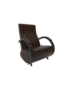 Кресло глайдер balance коричневый 70x105x84 см Комфорт