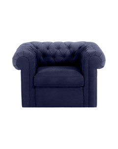 Кресло chesterfield синий 115x73x105 см Ogogo