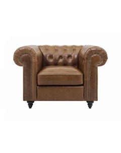 Кресло chester classic коричневый 107x75x80 см Ogogo