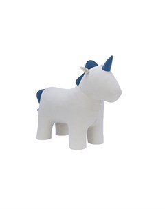 Пуф unicorn белый 40x75x95 см Leset