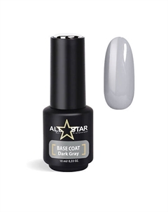 Пластичная цветная база для ногтей BASE COAT "Red" All star professional