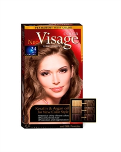 Краска для волос Тёмно-пепельно русый Dark Ash Blond 12 Visage color hair fashion