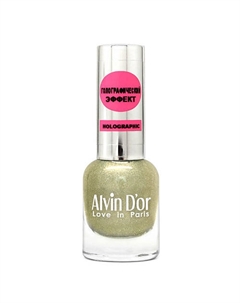 Лак для ногтей HOLOGRAPHIC, 01 Сияющие небеса Alvin d'or