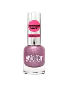 Лак для ногтей HOLOGRAPHIC, 01 Сияющие небеса Alvin d'or