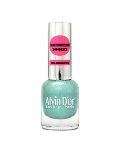 Лак для ногтей HOLOGRAPHIC, 01 Сияющие небеса Alvin d'or