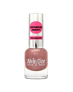 Лак для ногтей HOLOGRAPHIC, 01 Сияющие небеса Alvin d'or