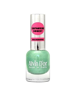 Лак для ногтей HOLOGRAPHIC, 01 Сияющие небеса Alvin d'or