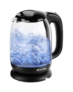 Электрочайник KT-625-5 (черный/серый) Kitfort