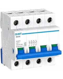 Выключатель нагрузки NH4 4P 32А 398046 Chint