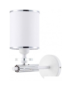 Бра 1157/1A (матовый белый/хром) Escada