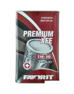 Моторное масло Premium XFE 5W-30 API SN/CF 20л Favorit