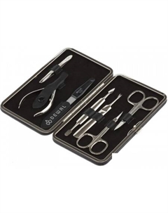 Набор для маникюра и педикюра 905BLACK (черный) Dewal